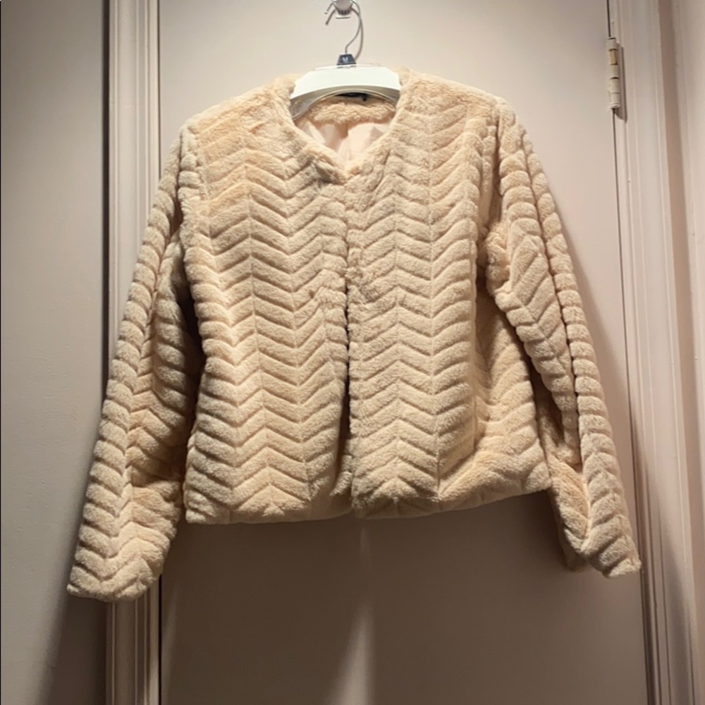 Boohoo faux fur jacket